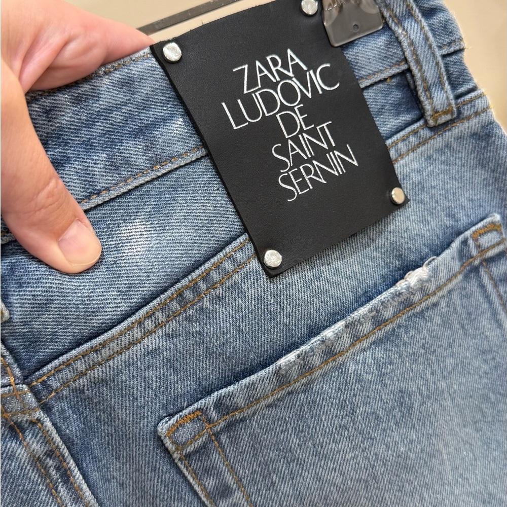 ZARA x Ludovic de Saint Sernin Low Rise Flare Jeans
Size EUR 36 / US 4 - Picture 13 of 15